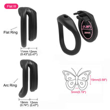 Charger l'image dans la galerie, Flat Cock Chastity Cage Pro - Metalchastity