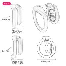 Charger l'image dans la galerie, Flat Pink Chastity Lock - Metalchastity