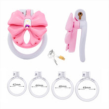 Lade das Bild in den Galerie-Viewer, Gem Bowknot Chastity Cage 2