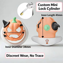 Load image into Gallery viewer, Halloween Limited Jack-o'-Lantern Chastity Cage