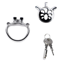 Lade das Bild in den Galerie-Viewer, Heavy Duty Flat Chastity Cage-6