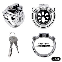 Lade das Bild in den Galerie-Viewer, Heavy Duty Flat Chastity Cage-4