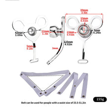 Lade das Bild in den Galerie-Viewer, Invisible Inverted Urethral Cage With Belt -7