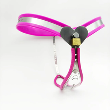Lade das Bild in den Galerie-Viewer, Keeper of Desire - Female Chastity Belt With Transparent Panel - 1