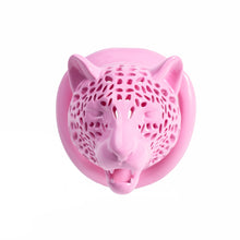 Lade das Bild in den Galerie-Viewer, Leopard Head Chastity Cage