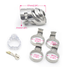 Load image into Gallery viewer, Male Chastity Play Device - Metalchastity