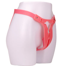Lade das Bild in den Galerie-Viewer, Male Pink Cross-Dressing Chastity Belt