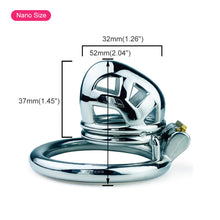 Charger l'image dans la galerie, Metal Cobra Chastity Cage - Metalchastity