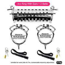 Charger l'image dans la galerie, Metal Double Ended Cock Cage - Metalchastity