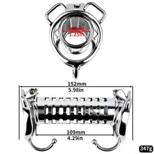 Charger l'image dans la galerie, Metal Double Ended Cock Cage - Metalchastity