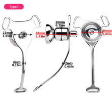 Lade das Bild in den Galerie-Viewer, Metal Feminizer Flying-V With Three-Way Auxiliary Belt - Metalchastity