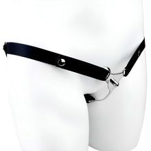Lade das Bild in den Galerie-Viewer, Metal Feminizer Flying-V With Three-Way Auxiliary Belt - Metalchastity