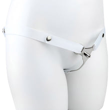 Lade das Bild in den Galerie-Viewer, Metal Feminizer Flying-V With Three-Way Auxiliary Belt - Metalchastity