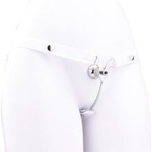 Lade das Bild in den Galerie-Viewer, Metal Feminizer Flying-V With Three-Way Auxiliary Belt - Metalchastity