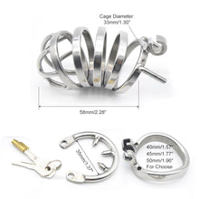 Load image into Gallery viewer, Metal Penis Cage