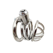 Load image into Gallery viewer, Metal Press Type Small Cock Cage 3