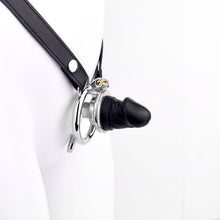 Lade das Bild in den Galerie-Viewer, Negative Chastity Device & Detachable Dildo - Metalchastity
