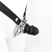 Lade das Bild in den Galerie-Viewer, Negative Chastity Device & Detachable Dildo - Metalchastity