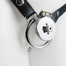 Lade das Bild in den Galerie-Viewer, Negative Chastity Device & Detachable Dildo - Metalchastity