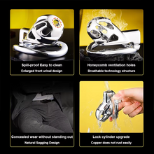 Load image into Gallery viewer, New Stainless Steel Chastity Lock