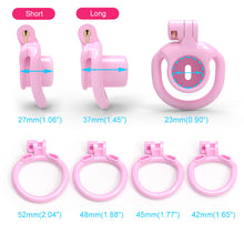 Charger l'image dans la galerie, Nylon Male Chastity Sissy Device - Metalchastity