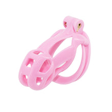Lade das Bild in den Galerie-Viewer, Pink Cobra Chastity Cage - Metalchastity