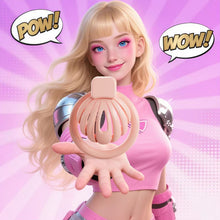 Load image into Gallery viewer, Pink Shell Chastity Cage