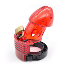 Lade das Bild in den Galerie-Viewer, Plastic Male Chastity Device - Metalchastity