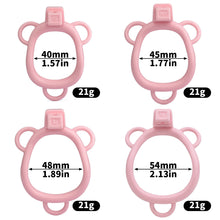 Charger l'image dans la galerie, Big Pussy Chastity Cage With Wearable Butt Plug - Metalchastity