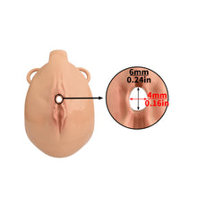 Charger l'image dans la galerie, Big Pussy Chastity Cage With Wearable Butt Plug - Metalchastity