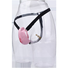 Charger l'image dans la galerie, Big Pussy Chastity Cage With Wearable Butt Plug - Metalchastity
