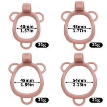 Charger l'image dans la galerie, Big Pussy Chastity Cage With Wearable Butt Plug - Metalchastity