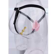 Charger l'image dans la galerie, Big Pussy Chastity Cage With Wearable Butt Plug - Metalchastity