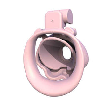Lade das Bild in den Galerie-Viewer, Q Peach Resin Chastity Cage product photo - chastity cage by MetalChastity
