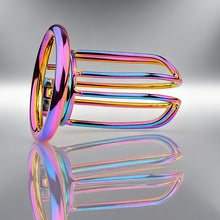 Load image into Gallery viewer, Rainbow Small Banana Chastity Cage