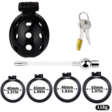 Charger l'image dans la galerie, Resin Breathable Male Chastity Cage -12
