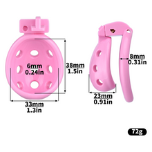 Charger l'image dans la galerie, Resin Breathable Male Chastity Cage -13