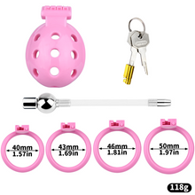 Charger l'image dans la galerie, Resin Breathable Male Chastity Cage -6