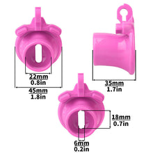 Load image into Gallery viewer, Resin Inverted Sissy Cock Cage - Metalchastity