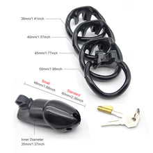 Lade das Bild in den Galerie-Viewer, Resin Male Chastity Device - Metalchastity