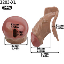 Charger l'image dans la galerie, ABS Resin Simulation Penis Chastity Lock
