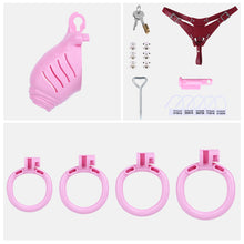 Lade das Bild in den Galerie-Viewer, Resin Realistic Chastity Cage