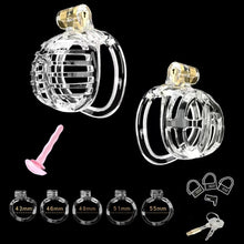 Lade das Bild in den Galerie-Viewer, Small Chastity Cage 5 Colors to choose