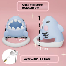 Charger l'image dans la galerie, Shark Men's Chastity Cage -4
