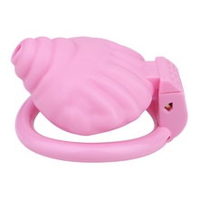 Load image into Gallery viewer, Shell Shaped Sissy Chastity Cage