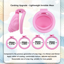 Load image into Gallery viewer, Shell Shaped Sissy Chastity Cage