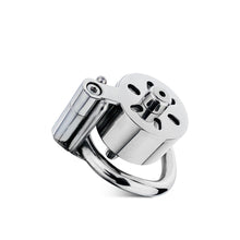 Lade das Bild in den Galerie-Viewer, Shrinking Chastity Cage With Belt - Metalchastity