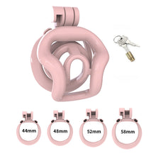 Load image into Gallery viewer, Sissy Style Resin Chastity Cage product photo - chastity cage by MetalChastity
