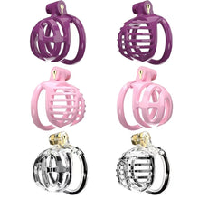 Lade das Bild in den Galerie-Viewer, Small Chastity Cage 5 Colors to choose