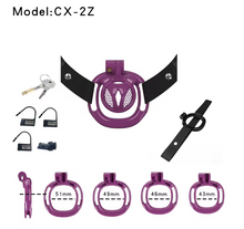 Lade das Bild in den Galerie-Viewer, Sissy BDSM With Wearable Chastity Cage